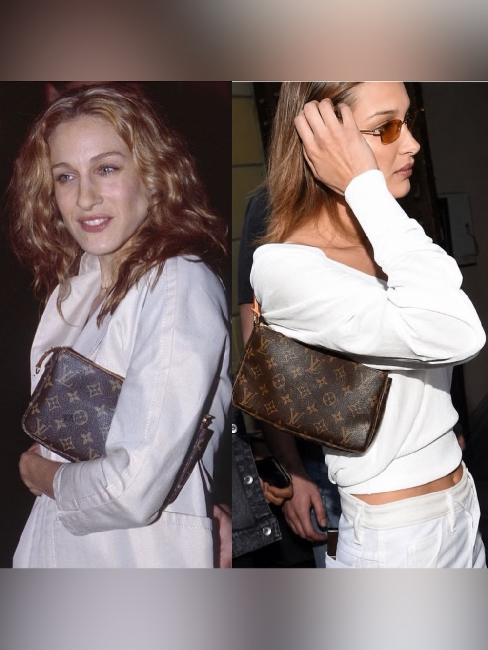Louis Vuitton Vintage Monogram Pochette Accessoires Y2K Marc Jacobs Era